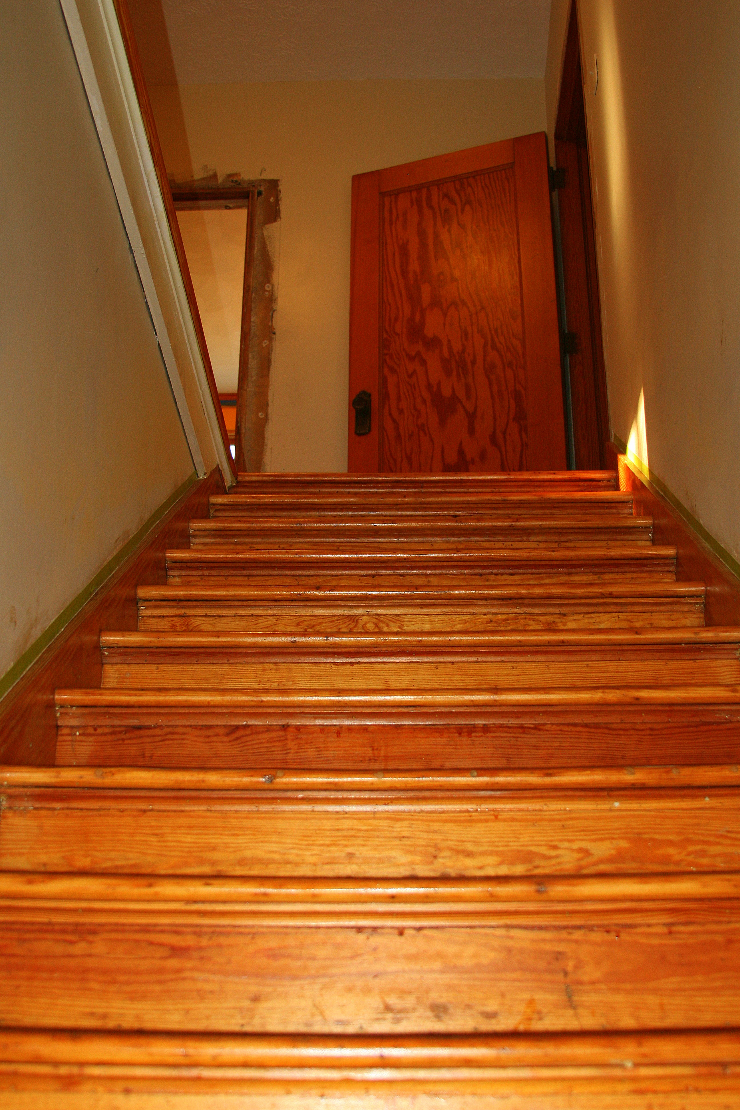 Going upstairs