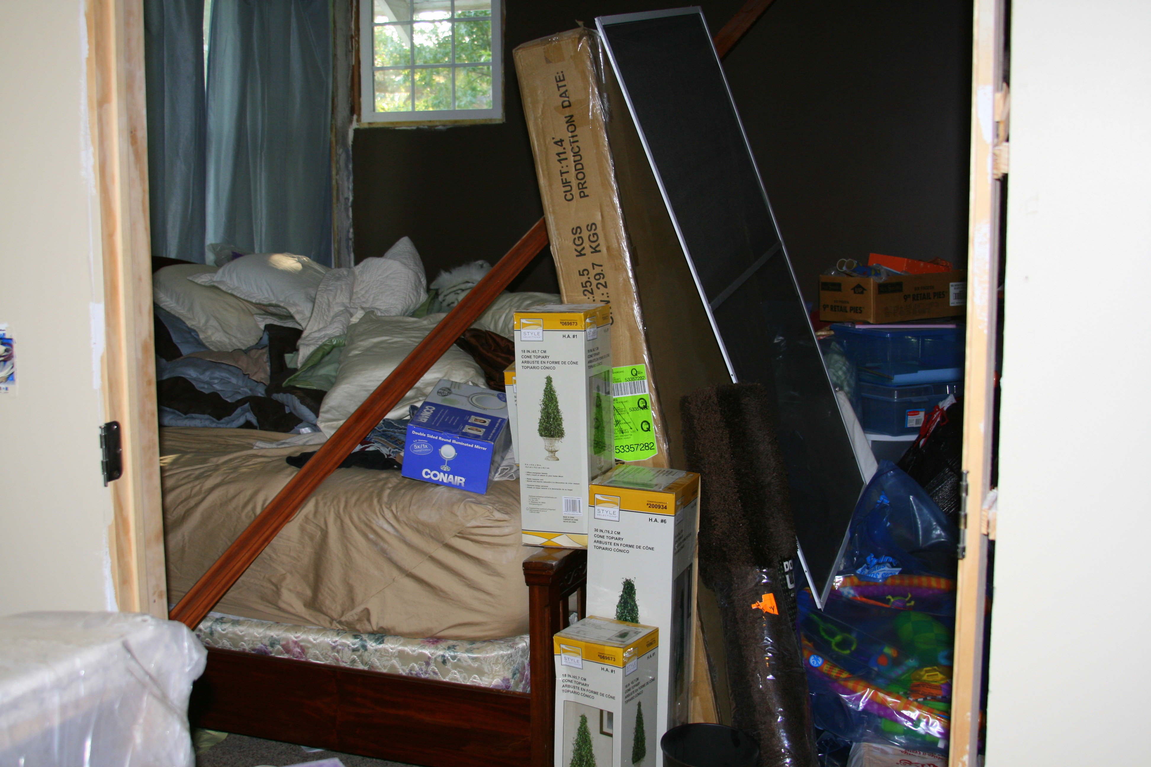 A glance into our bedroom